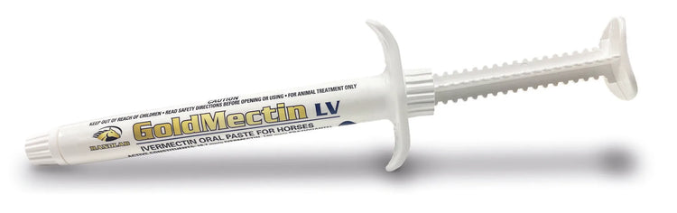 Goldmectin® LV Ivermectin/Praziquantal Oral Paste for Horses 7.49g