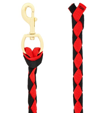 Premium Hand-Braided Poly Lead - various colours