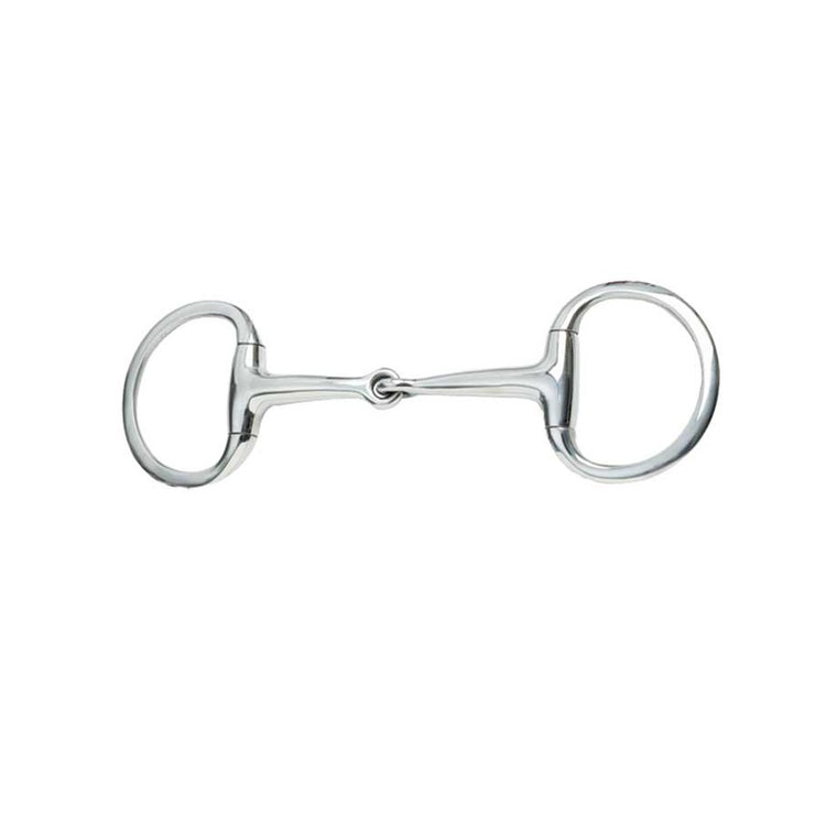 Zilco Eggbutt Thin Mouth Flat Ring Bit 5"