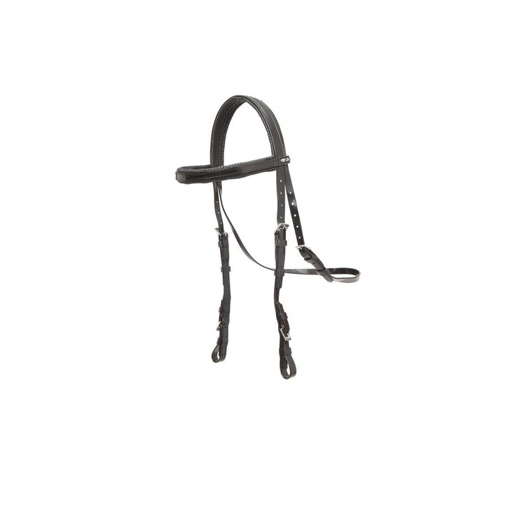 Zilco Padded Bridle Headpiece Black