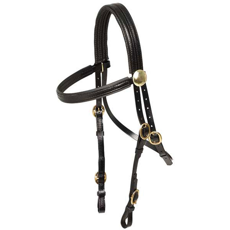 Brass Buckle Race Bridle (Zilco)