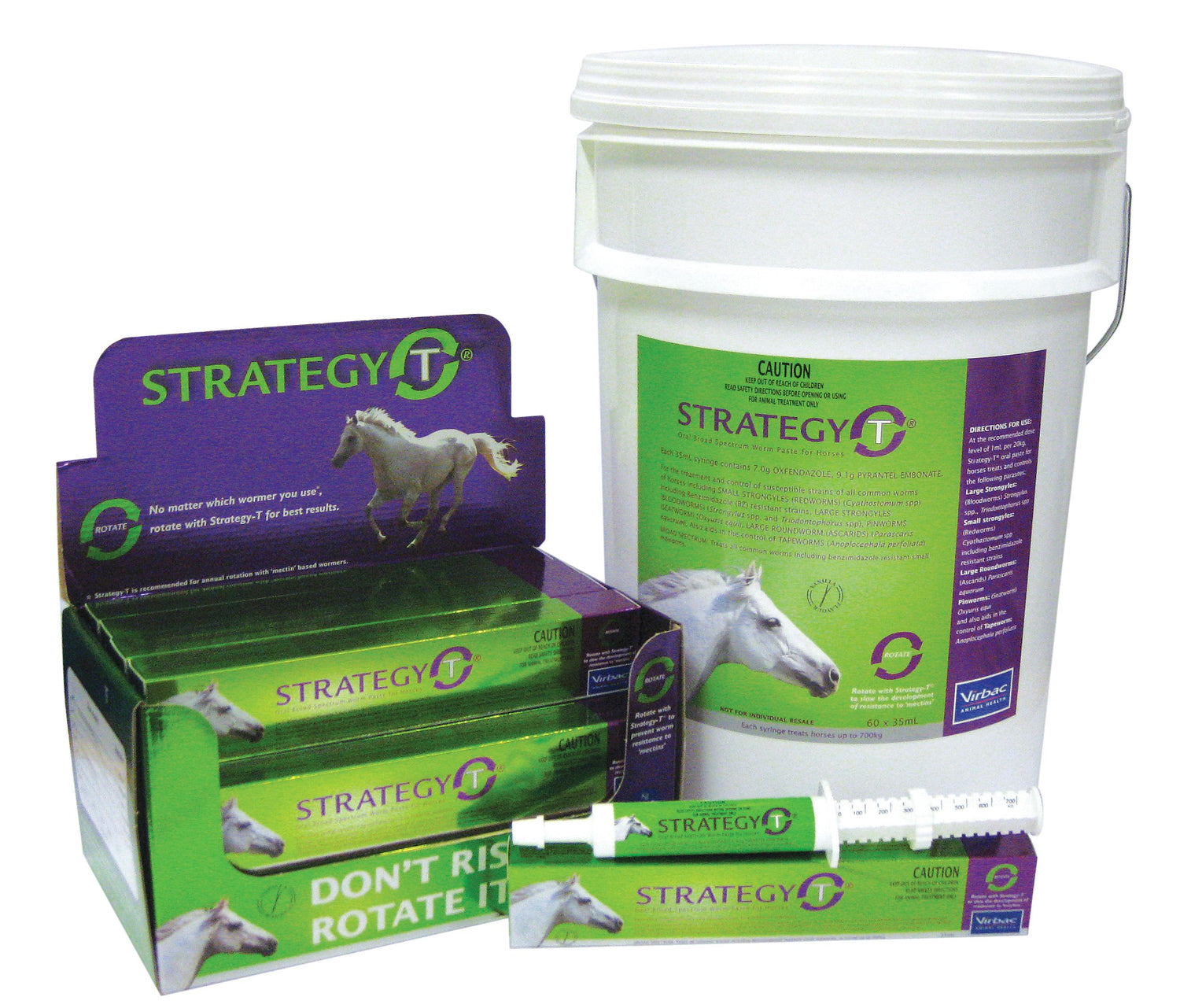 Strategy T Horse Wormer (Virbac)