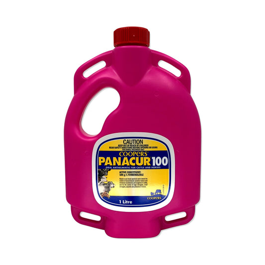 Panacur 100 Horse & Cattle 1L - Animalcare Supplies