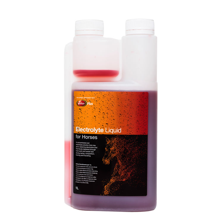 Electrolyte Liquid For Horses 1L (Value Plus)