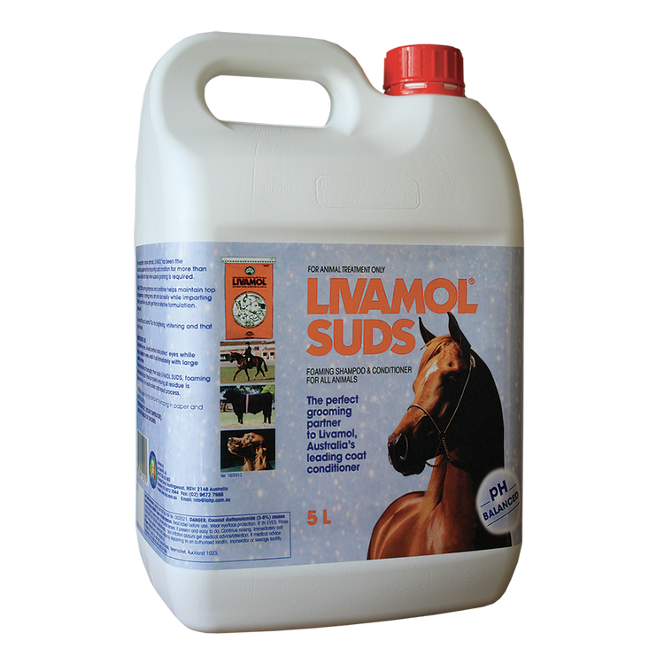 I.A.H Livamol Suds 5L - Animalcare Supplies