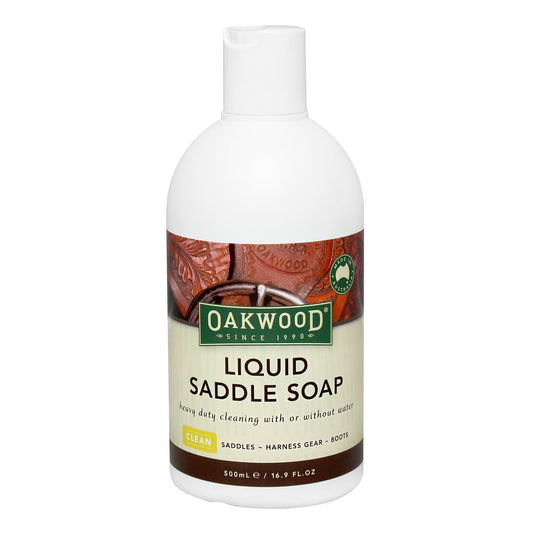 Oakwood Liquid Leather Soap 500ml - Animalcare Supplies
