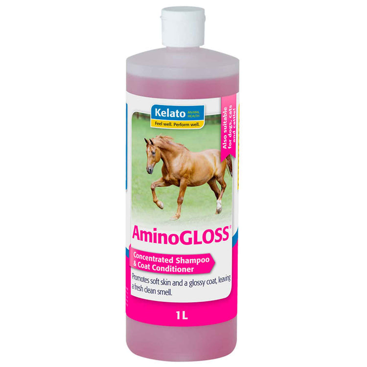 Kelato AminoGLOSS Horse Shampoo - Animalcare Supplies