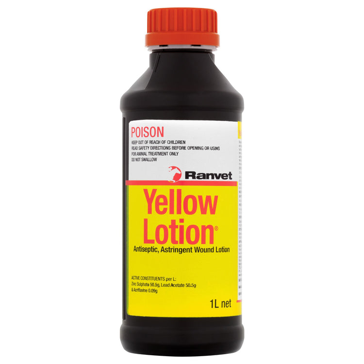 Ranvet Yellow Lotion - Animalcare Supplies