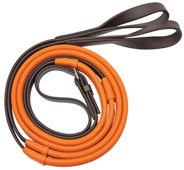 Zilco PN Race Reins 19mm Orange