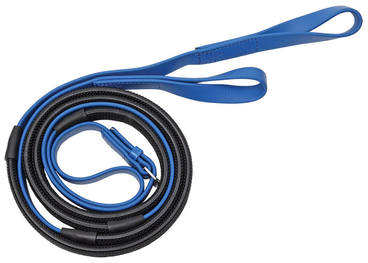 Zilco PN Race Reins 19mm Blue