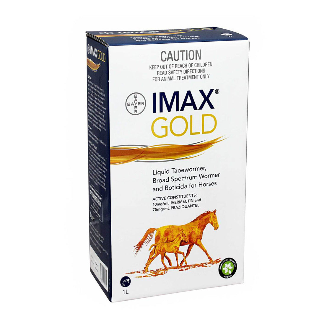 Bomac Imax Gold Wormer 100ml - Animalcare Supplies