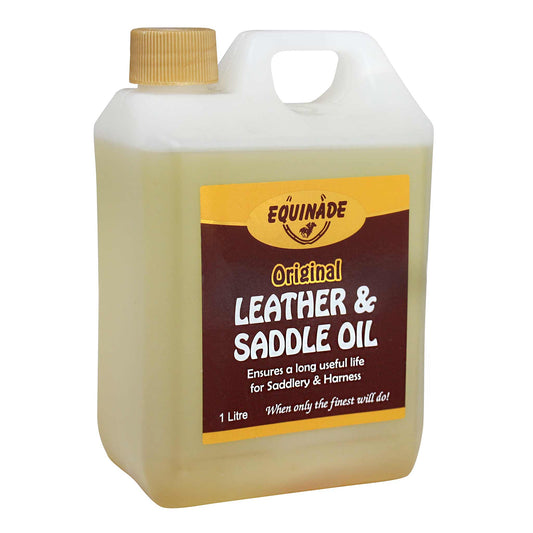 Leather & Saddle Oil 1L (Equinade) - Animalcare Supplies