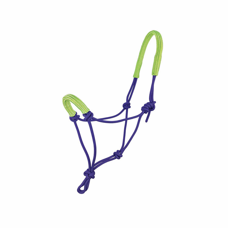 Zilco Knotted Halter with Padded Nose Green