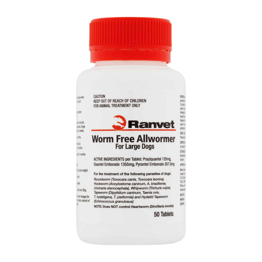 Ranvet Worm Free Allwormer 25kg