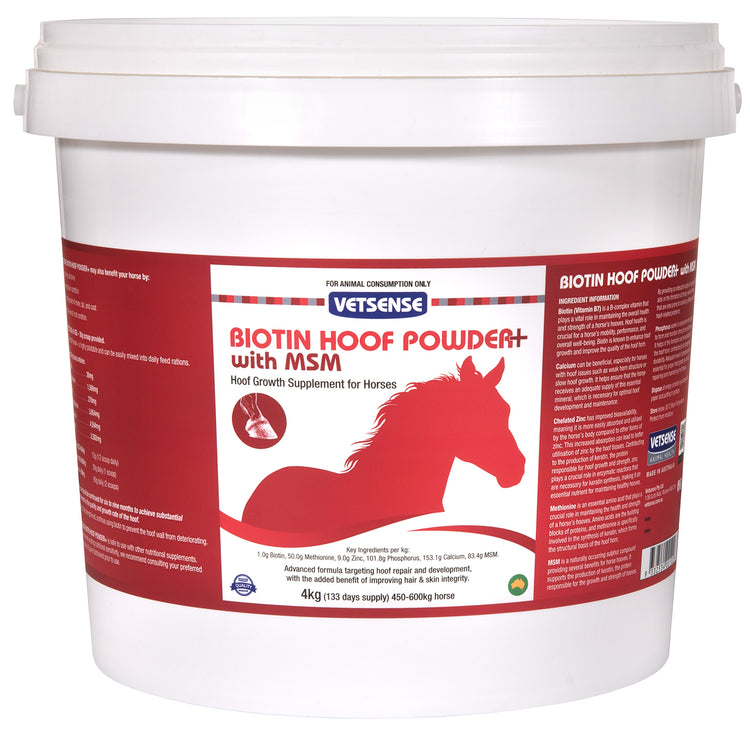 Vetsense Biotin Hoof Powder +