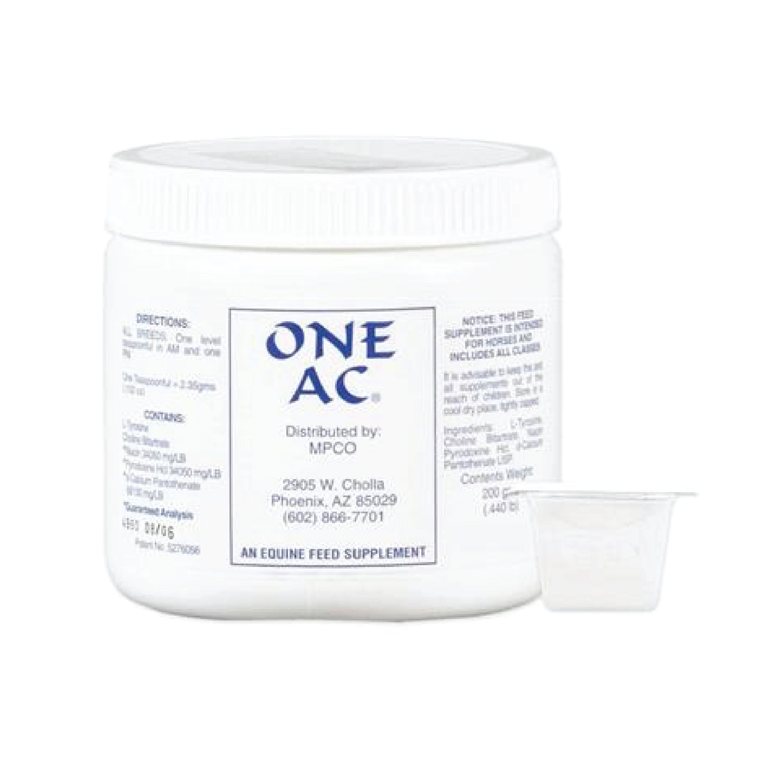 Ac Motion Powder One AC Powder 200g | Animal Care Supplies