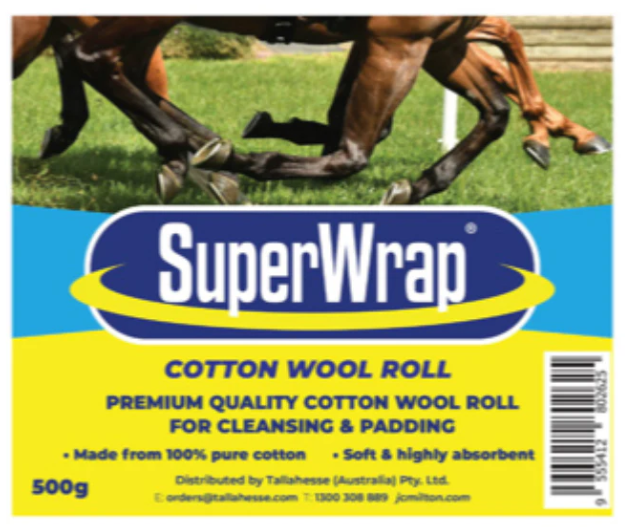 SuperWrap Cotton Wool Roll 500g