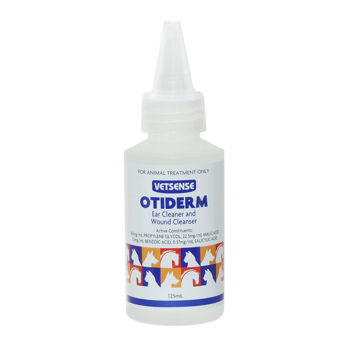 Vetsense Otiderm Ear Cleaner and Wound Cleanser - Animalcare Supplies