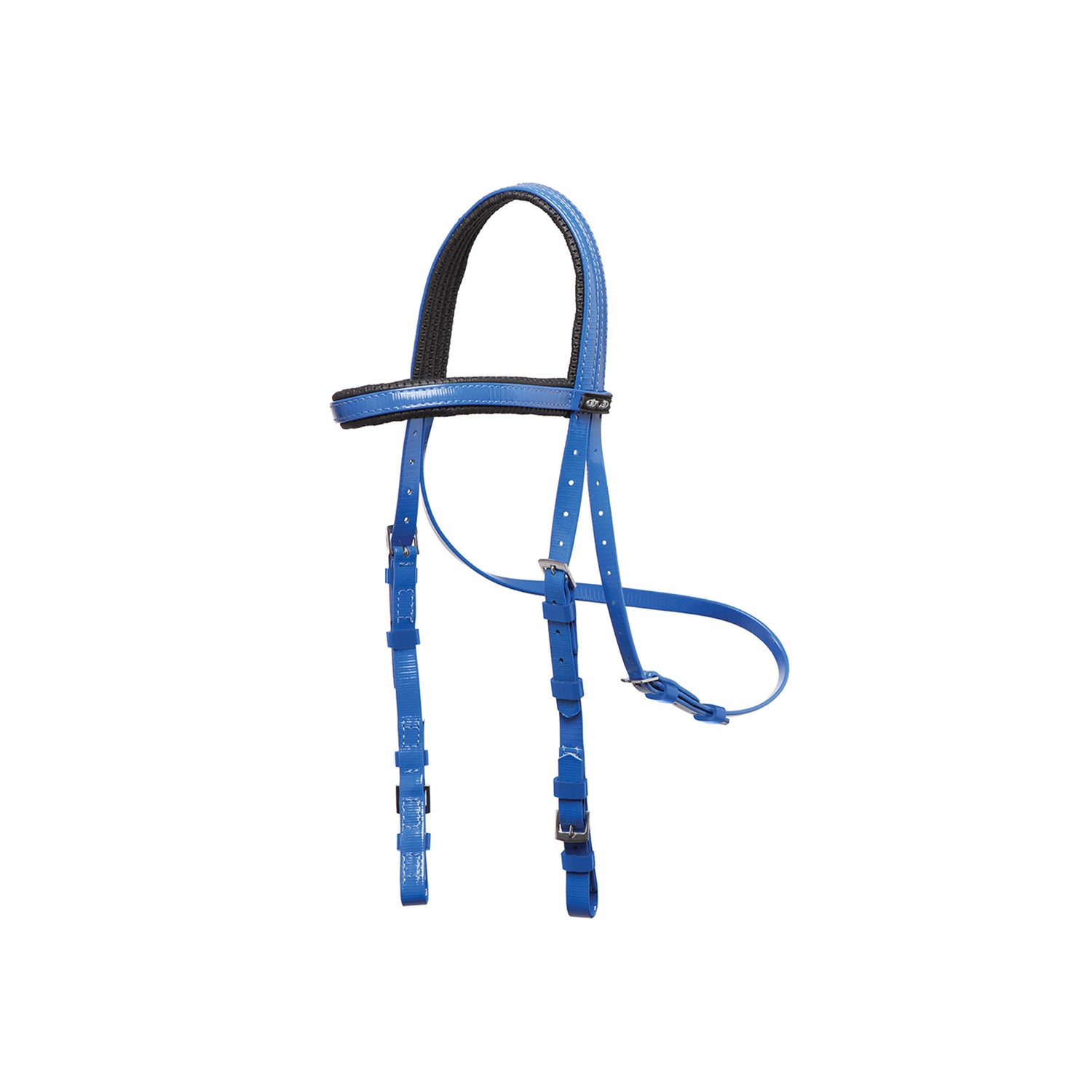 Zilco Padded Bridle Headpiece Blue