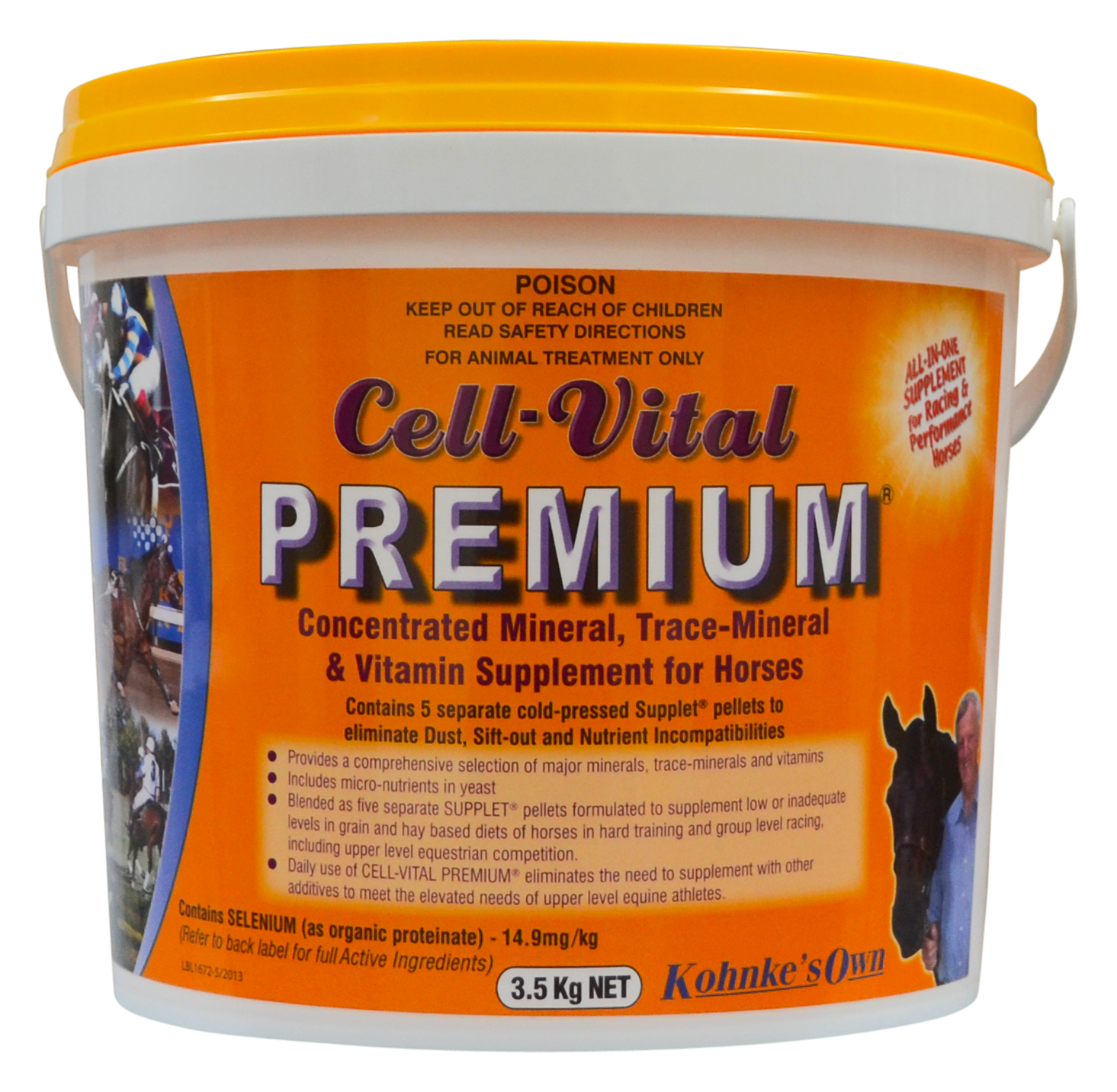 Cell Vital Premium 3.5kg (Kohnke's Own)