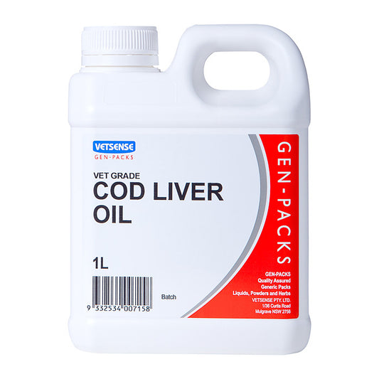 Cod Liver Oil 1L (Vetsense)