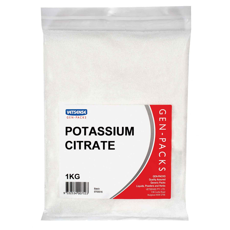 Potassium Citrate 1kg (Vetsense)