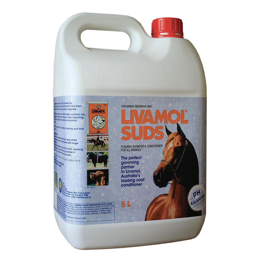 I.A.H Livamol Suds 5L - Animalcare Supplies