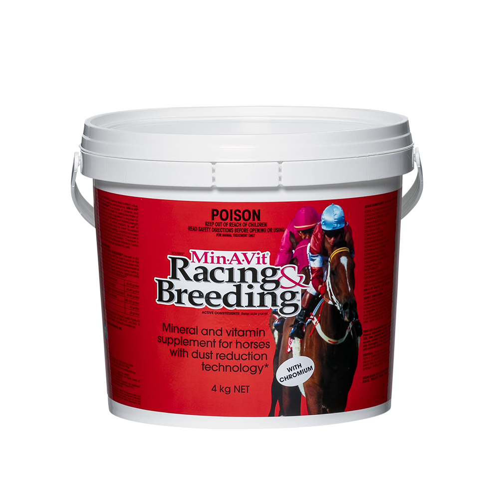 I.A.H Minavit Racing & Breeding 4kg - Animalcare Supplies