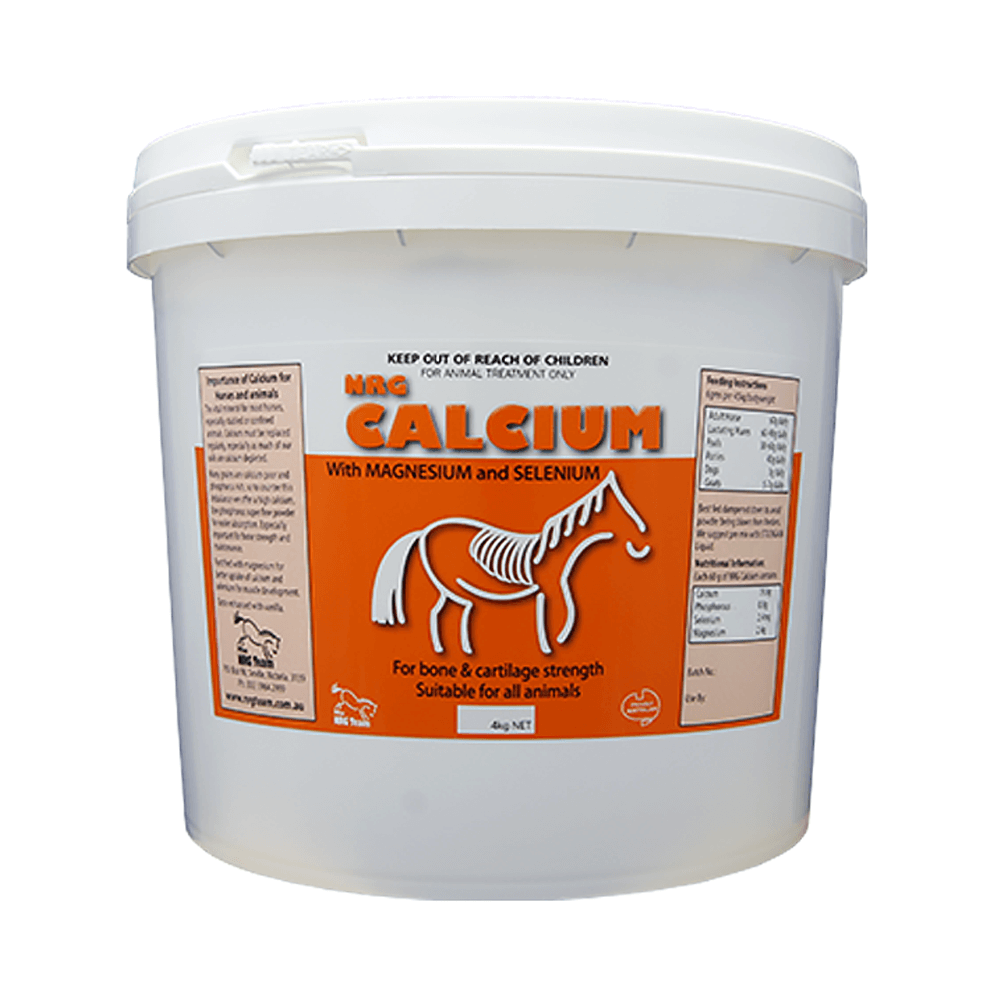 NRG Calcium with Selenium + Magnesium - Animalcare Supplies