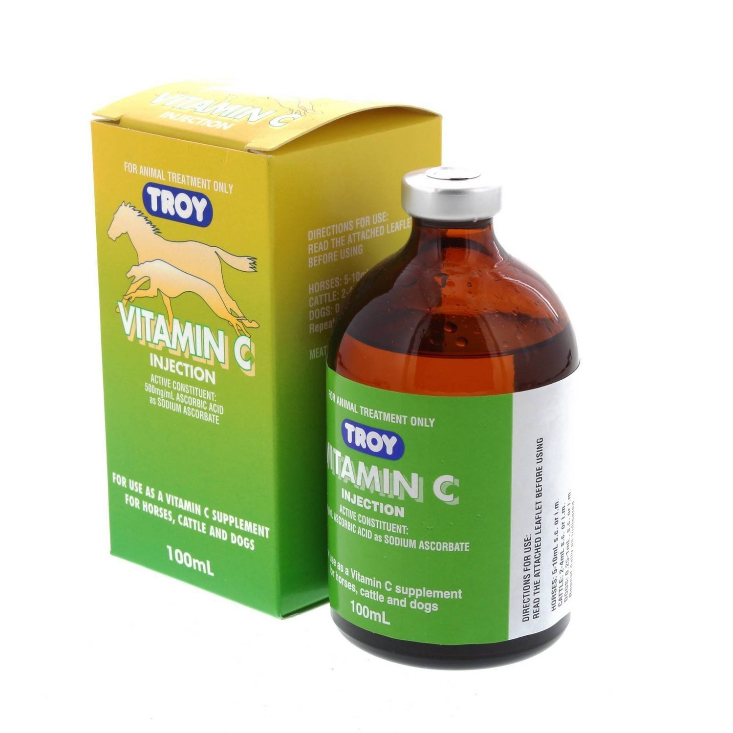 Troy Vitamin C 100ml - Animalcare Supplies