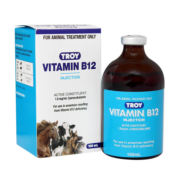 Troy Vitamin B12 100ml - Animalcare Supplies