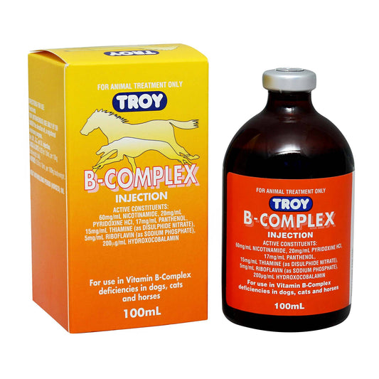 Troy Vitamin B Complex 100ml - Animalcare Supplies