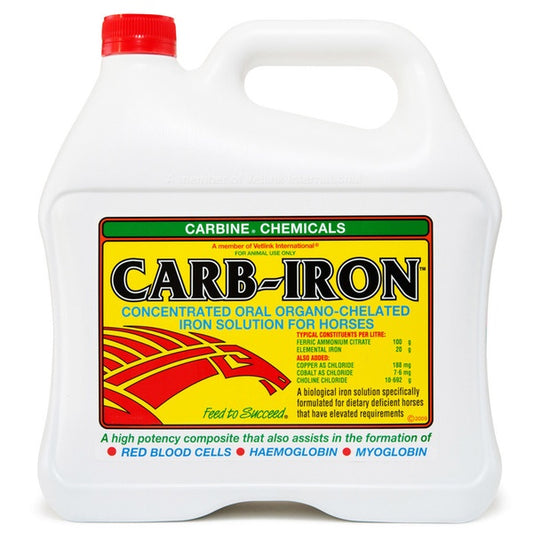 Carbine Chemicals Carb Iron - Animalcare Supplies