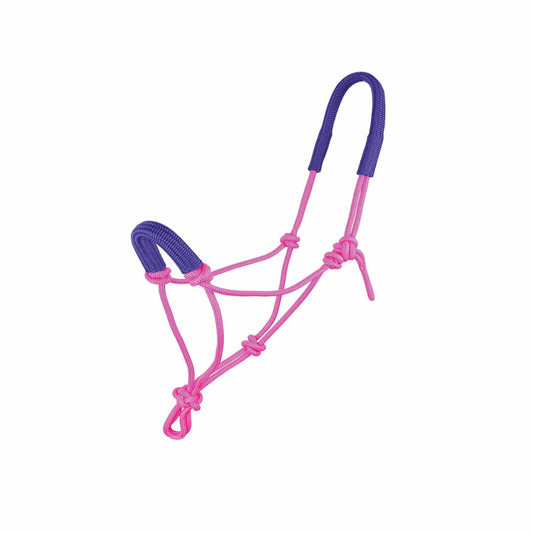 Zilco Knotted Halter with Padded Nose Purple