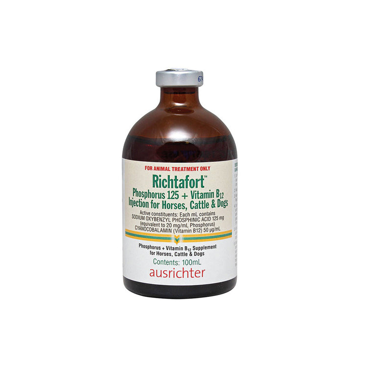 Richtafort Phosphorus 125 + Vitamin B12 100ml - Animalcare Supplies