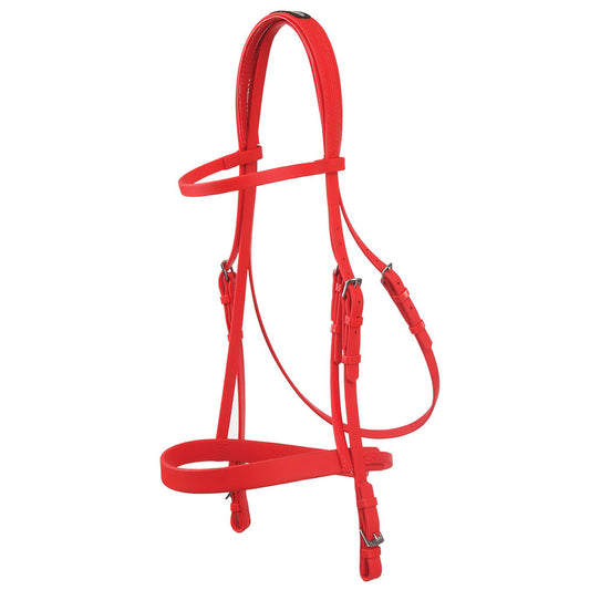 Zilco Epsom Bridle and Cavesson red